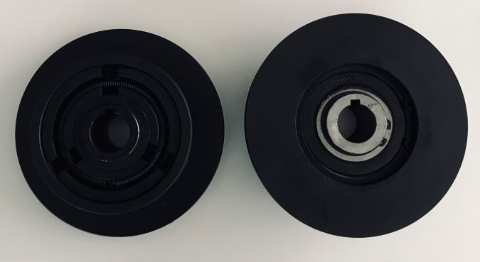 Sprzęgło odśrodkowe zagęszczarki - wałek 25,4 mm, pasek 13 mm