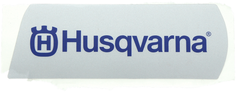 Naklejka osłony sprzęgła pilarek Husqvarna (544376801)