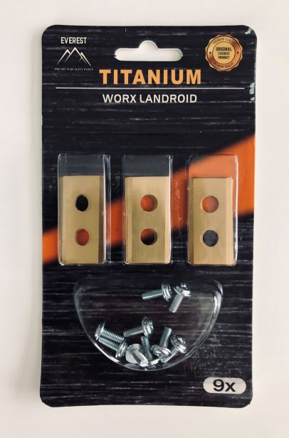 Komplet noży (9 szt.) kosiarki - robota WORX NAC TYTAN