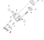 Oryginalny kolektor dolotowy gaźnika pilarki Husqvarna T435 (5739544-01)