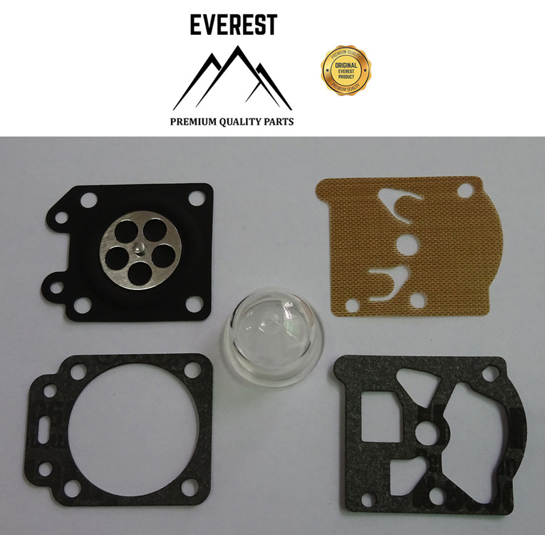 Zestaw membran z pompką pilarki 25cc 38cc 45cc 52cc 43-KB-WAT