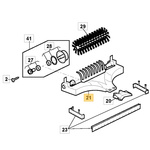 Osłona szczotki do zamiatarki Stiga SWP 475 / 577 (118820849/0)