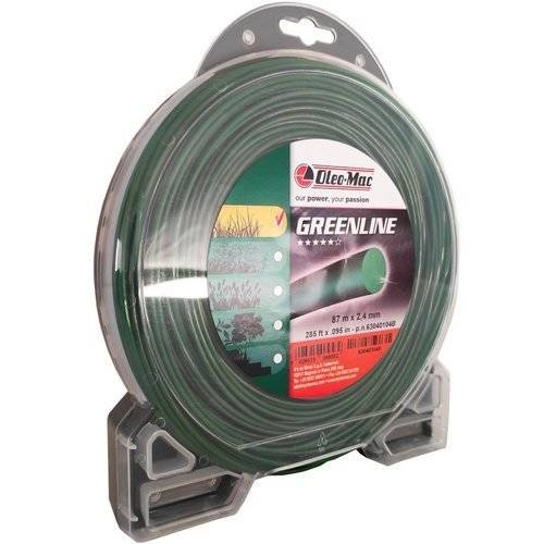 Żyłka Oleo-Mac GreenLine 2,4 mm x  87 m - okrągła