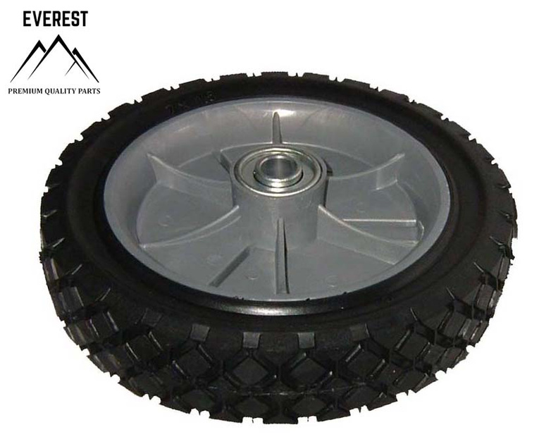 Koło plastikowe łożyskowane 200 mm z opona gumową