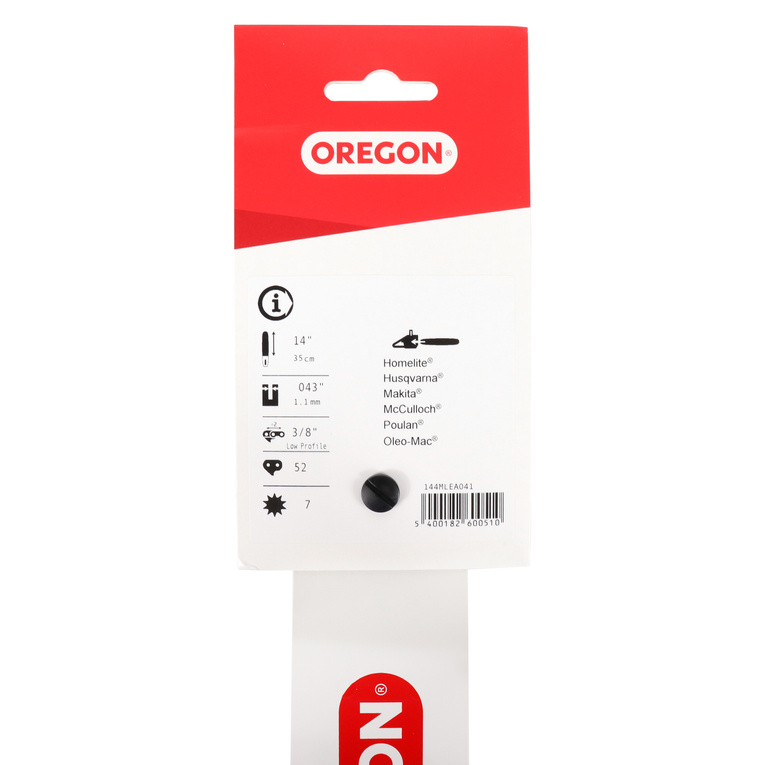 Zestaw prowadnica i łańcuch Oregon 14" 3/8" 1,1 mm 52 ogniwa A041