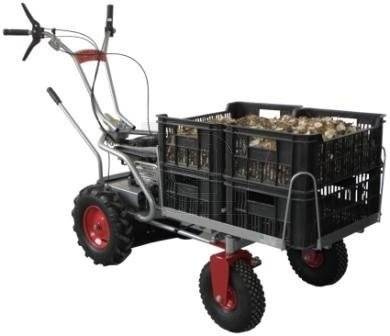 Przednia przyczepka KOR 220 do transportu skrzynek - przystawka do ciągników Dakr Panter