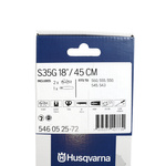 Zestaw prowadnica + 2 łańcuchy Husqvarna S35G 18" / 45 cm .325" 1,5 mm 72 ogniwa