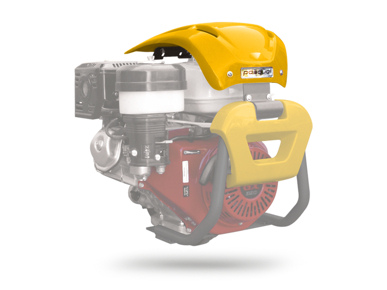 Osłona silnika Honda GX340 GX 390 ciągnika Pasquali (92653131)