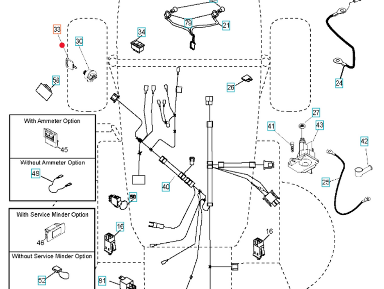 Oryginalny kluczyk stacyjki traktorka Husqvarna / McCulloch / Jonsered (5324119-35)