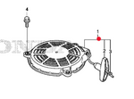 Oryginalny rozrusznik silnika Honda GCV 135H / 170H / 200H (28400-Z9L-014)