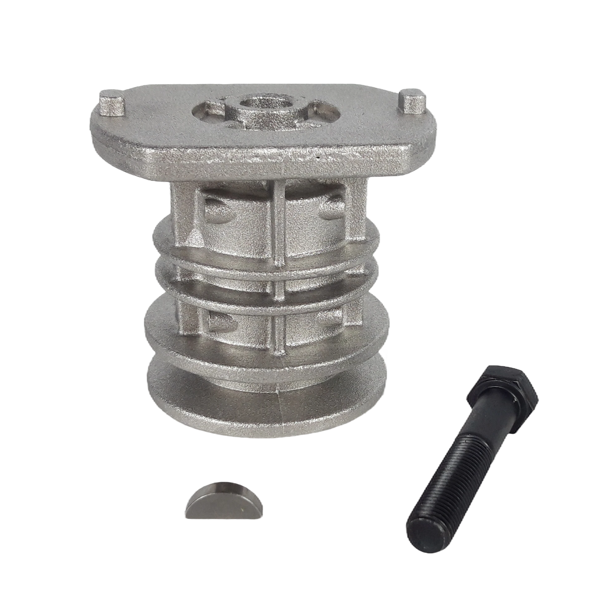 Oryginalny uchwyt noża 22,2 mm z klinem i śrubą do kosiarek Stiga / Alpina / CastelGarden z napędem