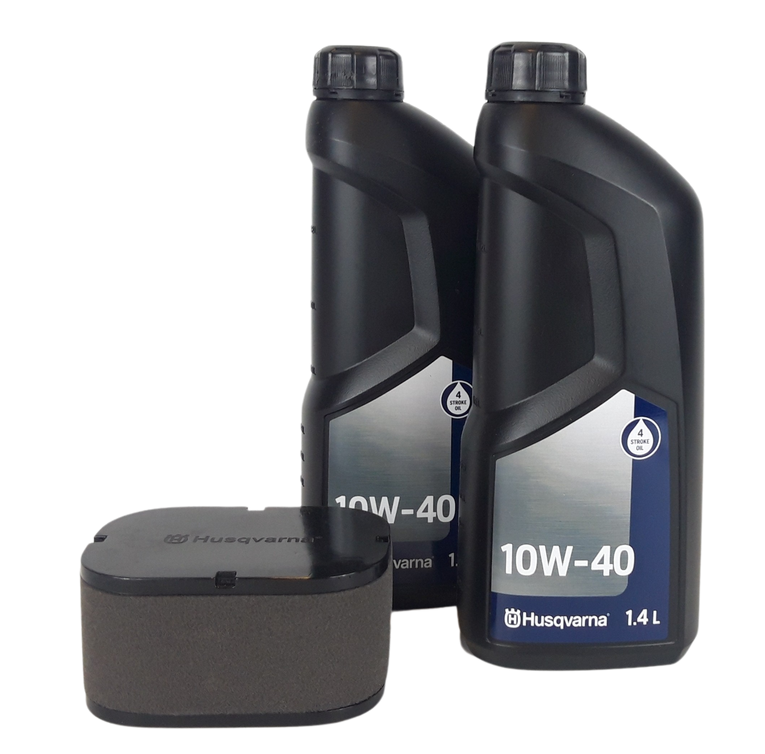 Oryginalny filtr, olej do silnika Husqvarna HV 586AE / HV635AE - zestaw serwisowy