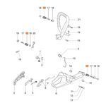 Amortyzator pilarki Oleo-Mac GS 350 - GS 440 (50050047AR)