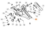 Zbiornik paliwa pilarki Oleo-Mac GSH 510 - 560 (50310316R)