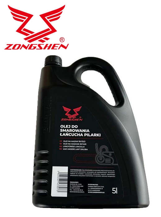 Olej Zongshen 5 litrów do smarowania łańcucha pilarki