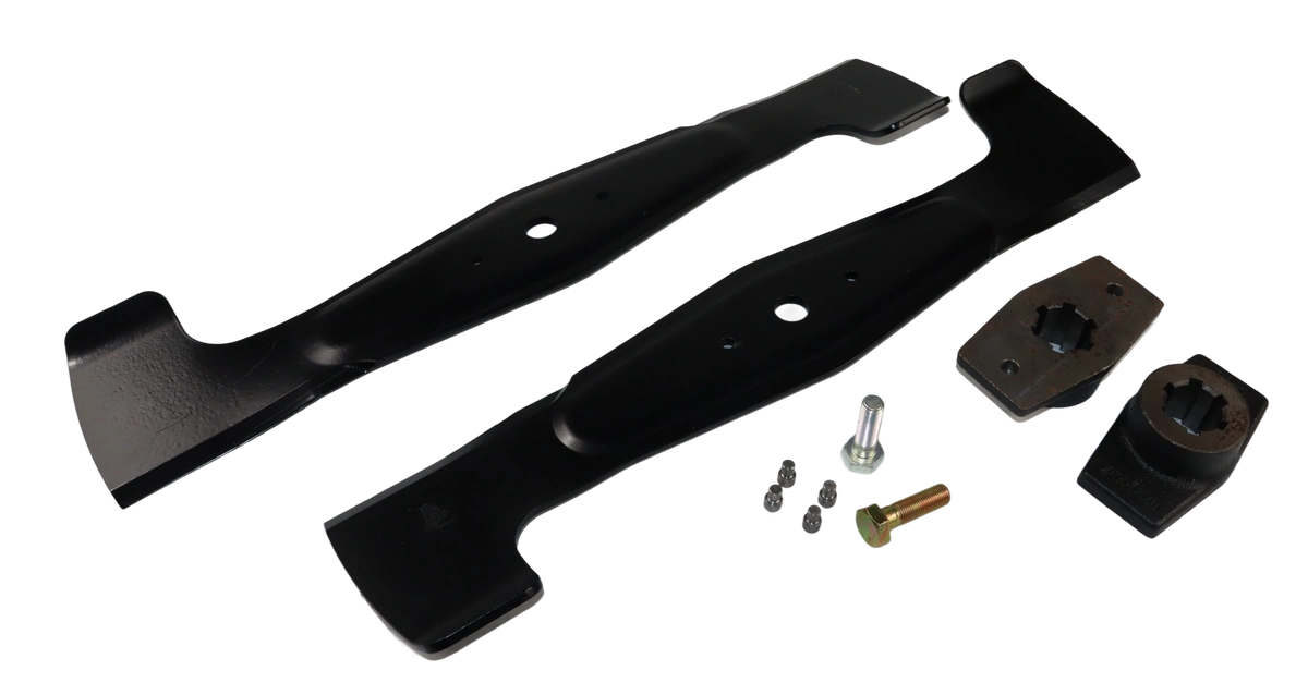 Oryginalny zestaw serwisowy noży traktorka Oleo-Mac Efco AJ - agregat 92 cm