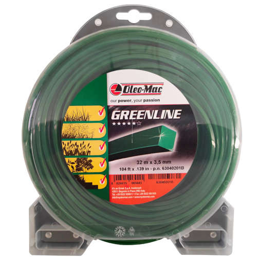 Żyłka Oleo-Mac GreenLine 3.5 mm x 32 m