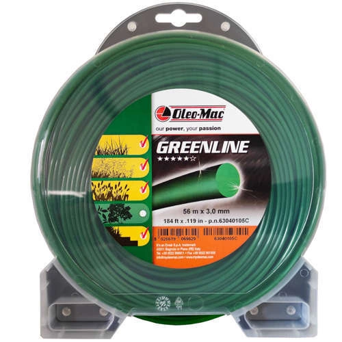 Żyłka Oleo-Mac GreenLine 3.0 mm x 56 m