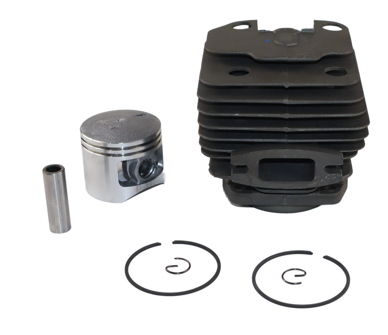 Cylinder kompletny z tłokiem 43 mm do pilarki Bizon, Harder, NAC, Steel, Victus