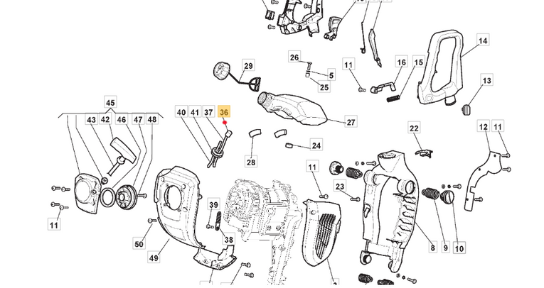 Filtr paliwa nożyc do żywopłotu Stiga (183520009/0)
