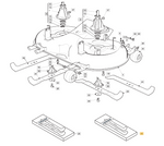 Zestaw noży 122 cm Stiga Estate 122 cm  - zbieranie do kosza (1134-9230-01)
