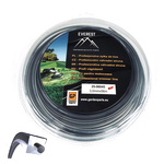 Żyłka tnąca Everest DUAL POWER LINE 3,0 mm x 56 m - kwadrat wzmocniona