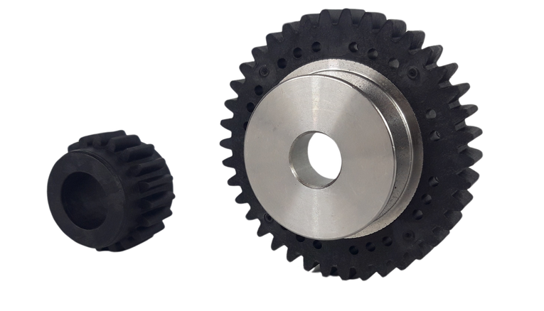 Komplet zębatek glebogryzarki Stiga Silex SRC / Eurosystems Euro 5 / Oleo-Mac MH (118804939/0)