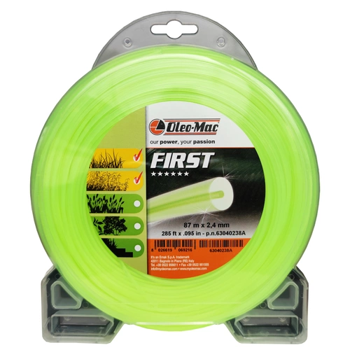 Żyłka Oleo-Mac First 87 m x 2,4 mm - okrągła