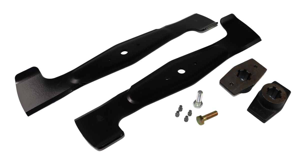 Oryginalny zestaw serwisowy noży traktorka Oleo-Mac Efco AJ - agregat 92 cm