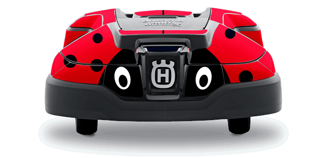 Zestaw naklejek Husqvarna Automower® 305 Biedronka
