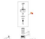 Oryginalny korek paliwa traktorka Oleo-Mac 86R / 92R / 102R (TS000013R)