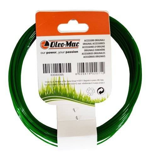 Żyłka GreenLine Oleo-Mac 1,3 mm x 15 m - okrągła