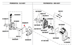 Filtr powietrza dmuchawy Oleo-Mac BV 270 (56560022R)