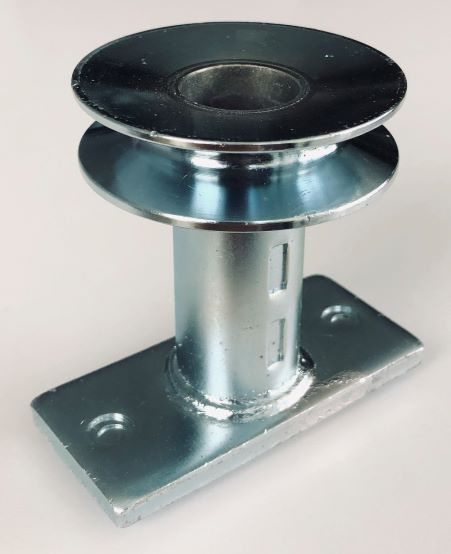 Uchwyt noża kosiarki MTD 46 SPO, CC46, Variolux V-55 - wał 22,2 mm