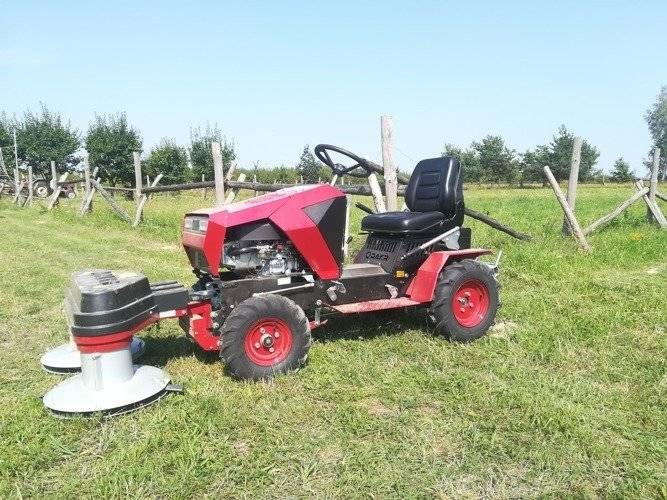 Traktorek Dakr Panter FD-5 z kosiarką rotacyjną RZS 121 