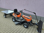 Pług do śniegu Vares do traktorka Husqvarna TC 112, TC 114, TS 112, TS 114