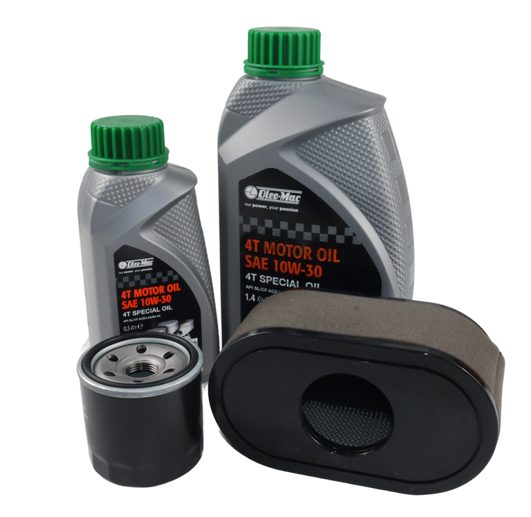 Oryginalne filtry i oleje silnika Emak KV 1900 V-Twin traktorka Oleo-Mac