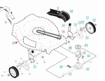 Oryginalny pasek napędowy kosiarki Husqvarna R53 / LB155 (5321968-53)