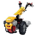 Ciągnik jednoosiowy Pasquali XB 80 Hydrostat Honda GX 390 z glebogryzarką 80 cm