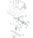 Śruba noża kosiarek Husqvarna LB / LC / LM (5044564-03)