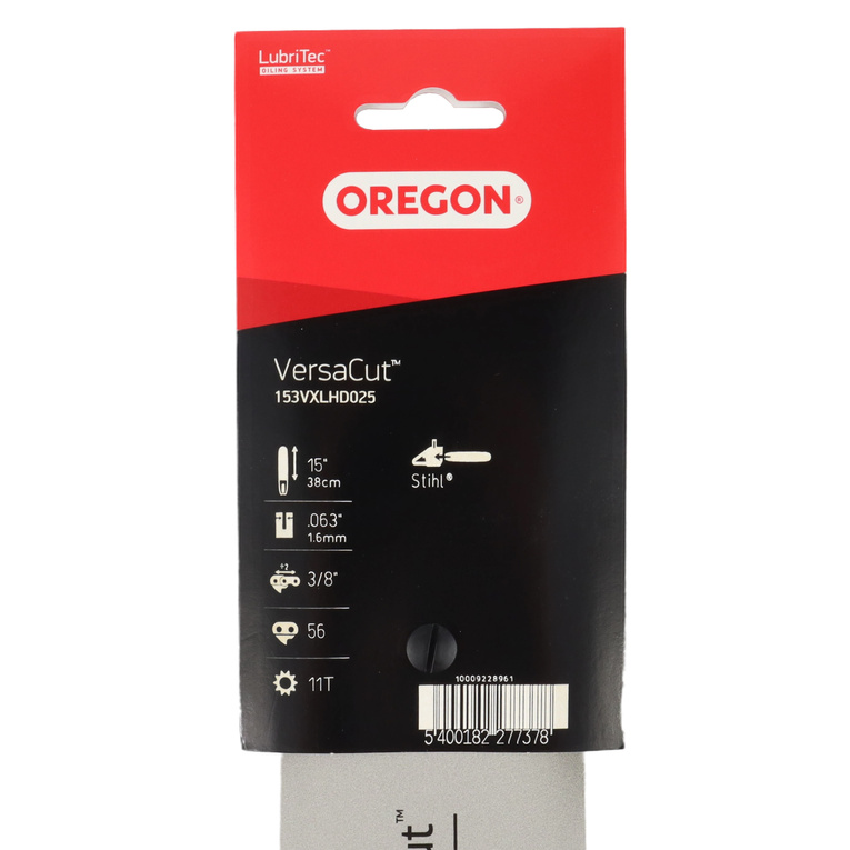 Prowadnica Oregon VersaCut 15" 3/8" 1,6 mm 56 ogniw D025 (153VXLHD025)
