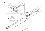 Łącznik osłony wałka wykaszarek Stiga ST 250 J (118802098/0)