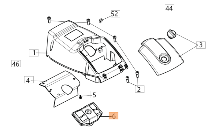 Filtr powietrza pilarki Oleo-Mac GSH 510 / 560 (50310272AR)