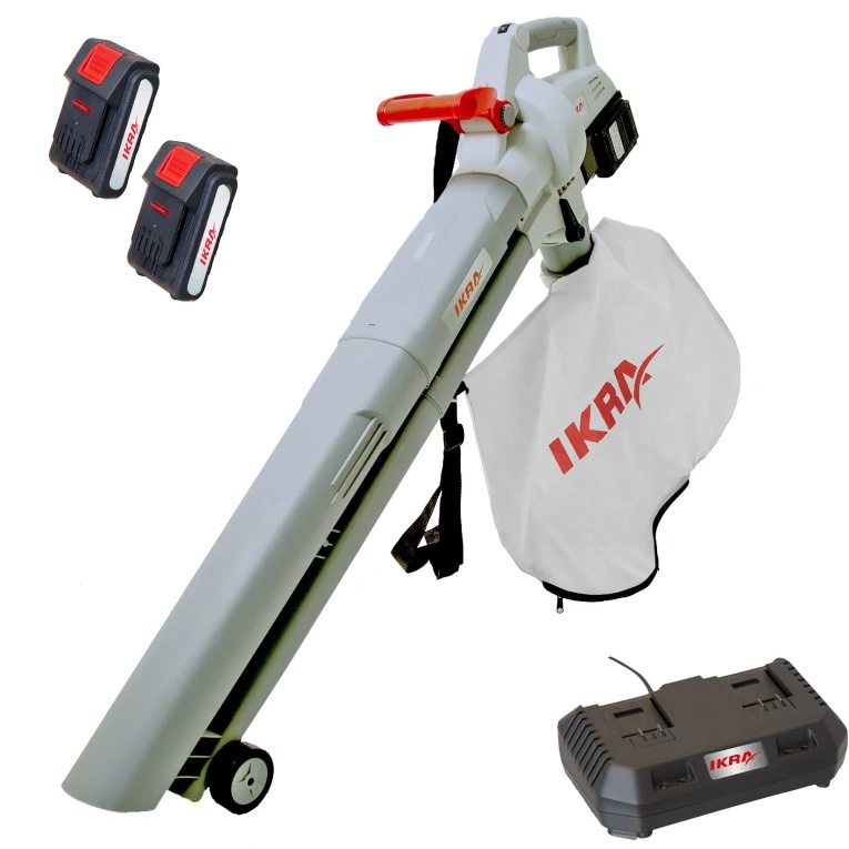 Akumulatorowy odkurzacz / dmuchawa do liści IKRA ICBV2-20 20V